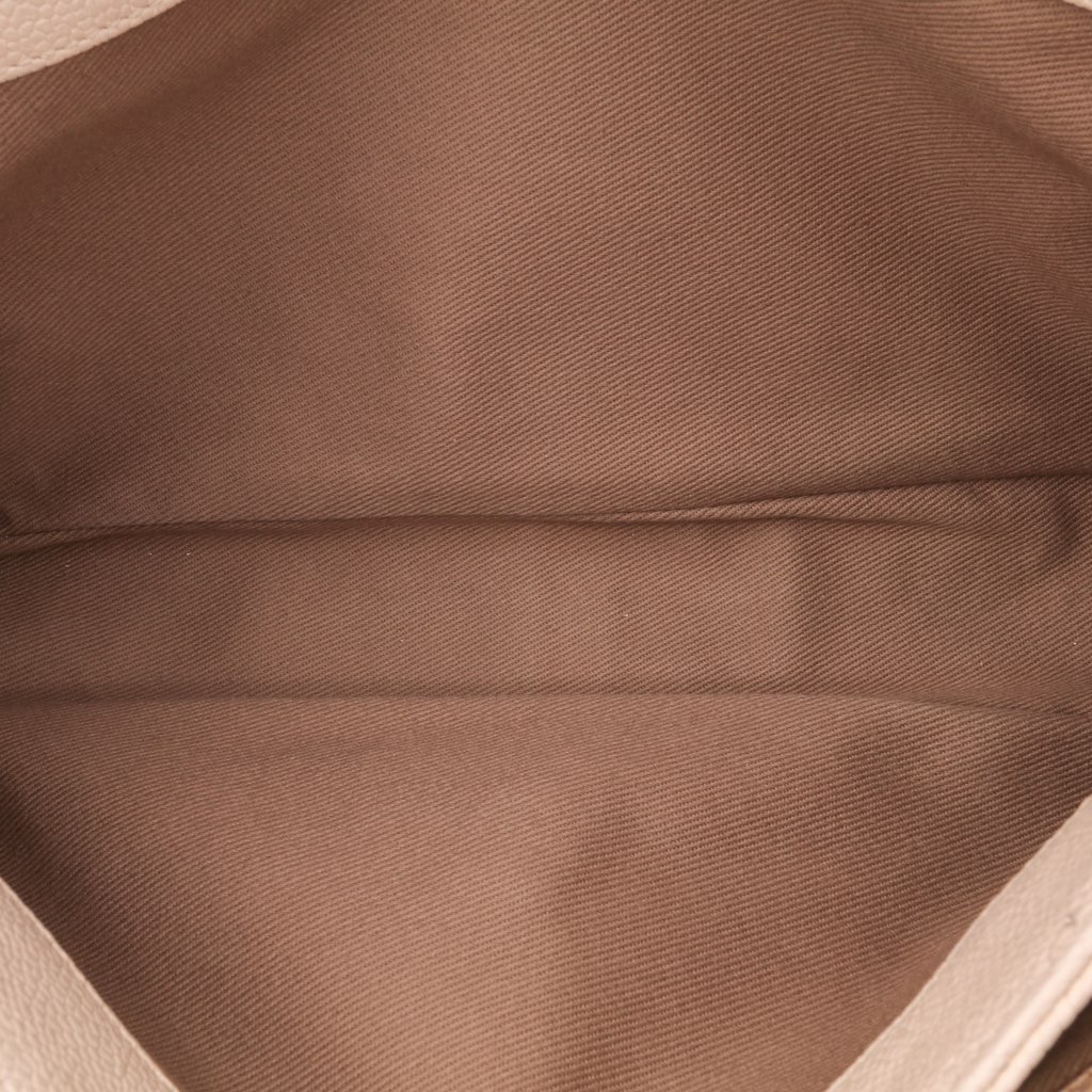 Chanel Medium Quilted Caviar Simply CC Flap - Side view