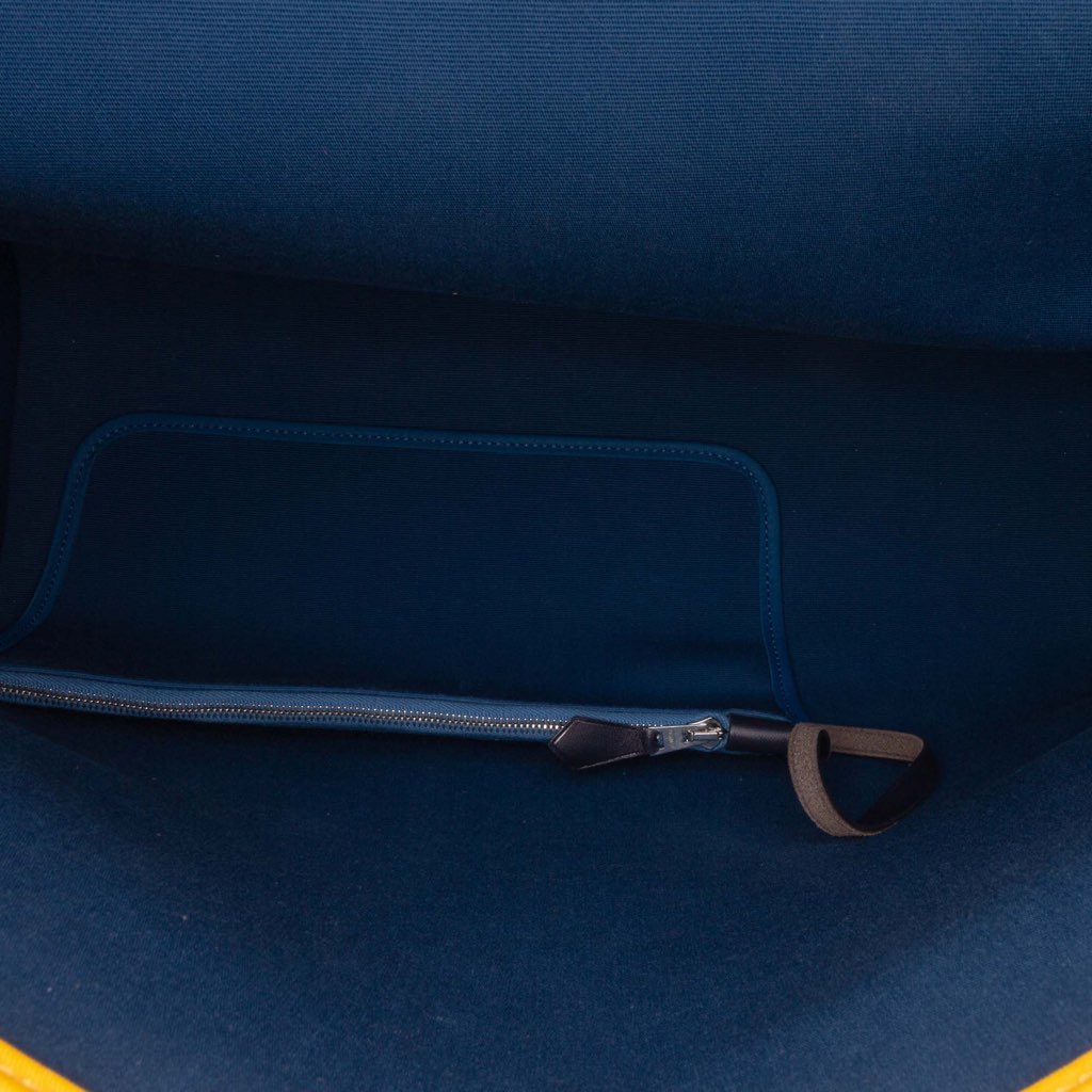 Hermès Bicolor Toile Herbag Zip Verso 39 - 4