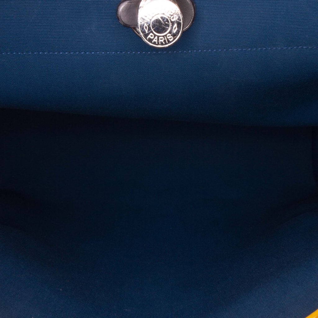 Hermès Bicolor Toile Herbag Zip Verso 39 - 5