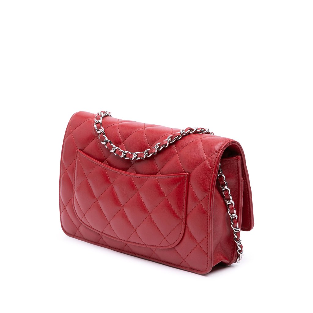 Chanel CC Lambskin Wallet on Chain - 2