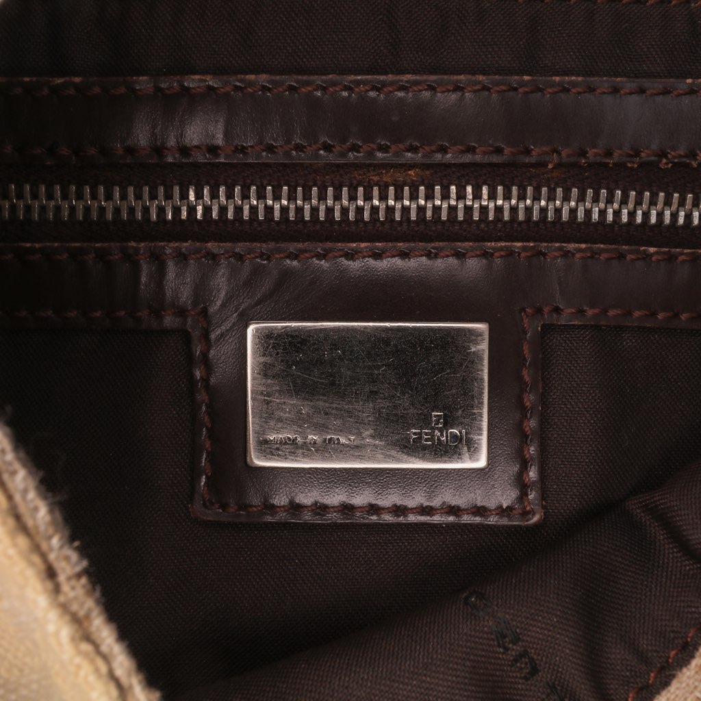 Fendi Zucca Canvas Baguette - 5
