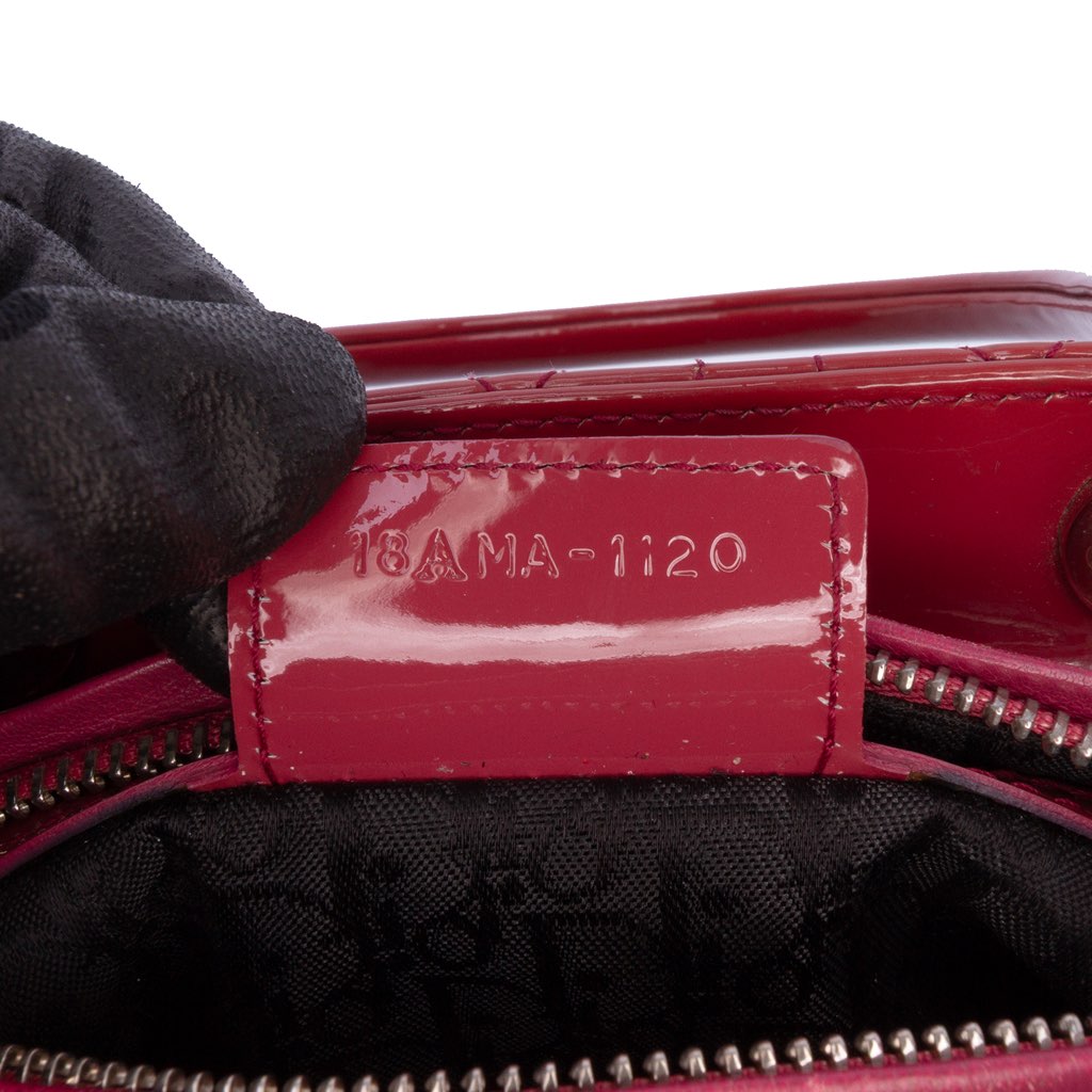 Dior Medium Patent Cannage Lady Dior - 5