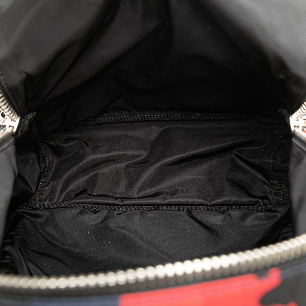 Valentino Printed Nylon Camouflage Backpack - 4