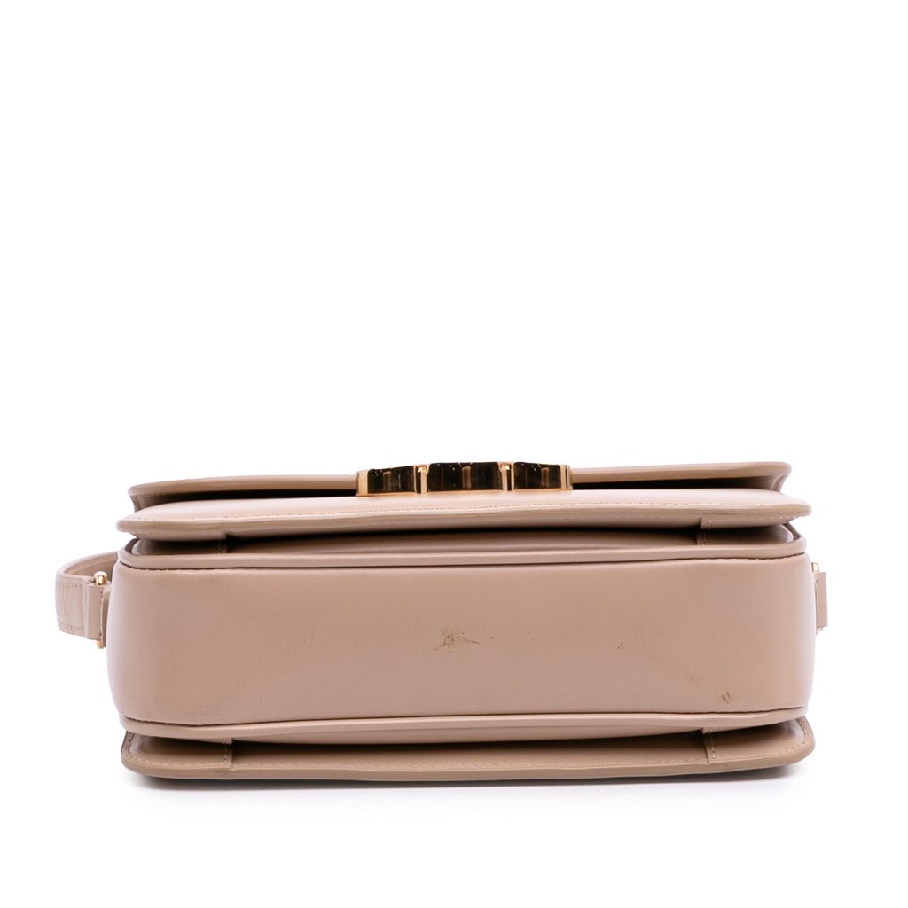 Celine Teen Shiny Calfskin Triomphe Crossbody - 3