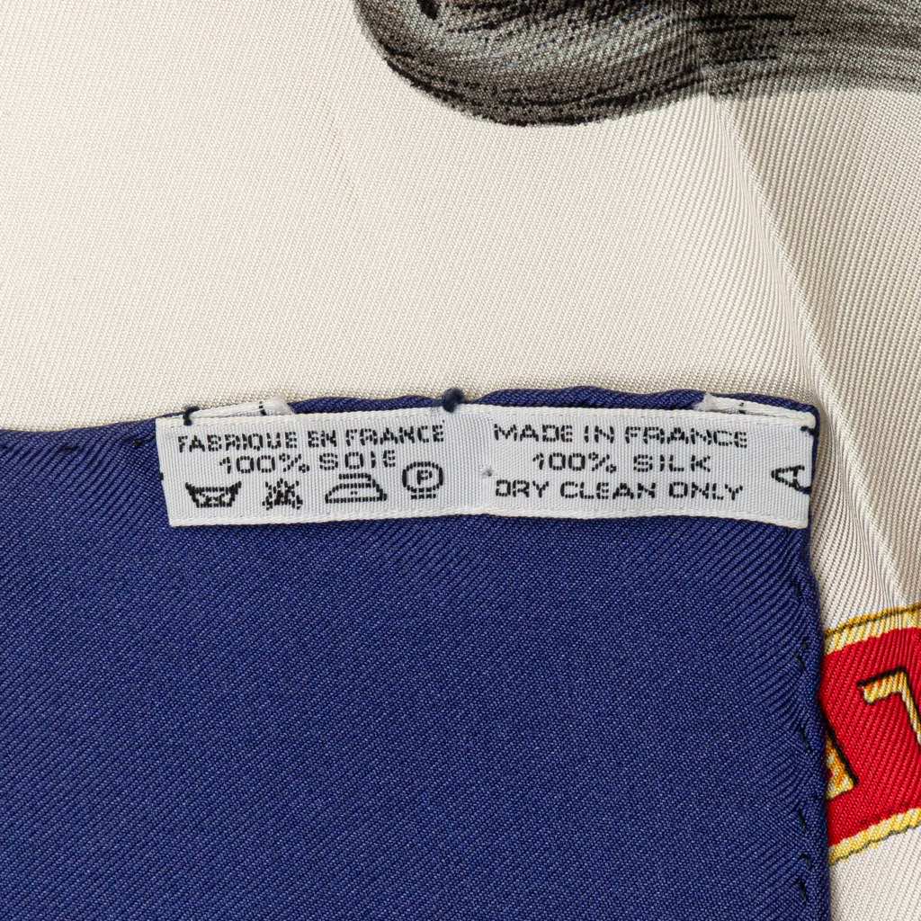 Hermès Ecole Francaise d'Equitation Silk Scarf - Image 6