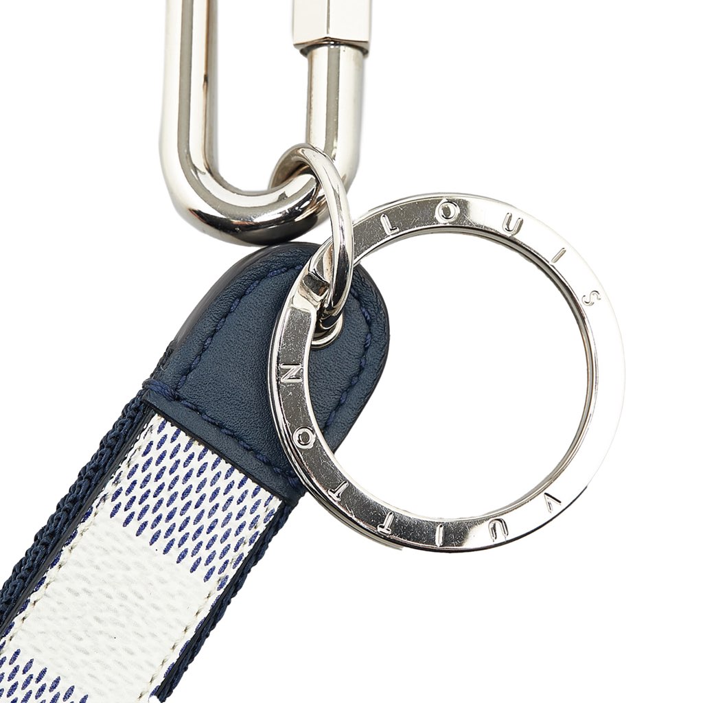 Louis Vuitton Damier Azur Coastline Matchpoint Dragonne Key Chain - 3