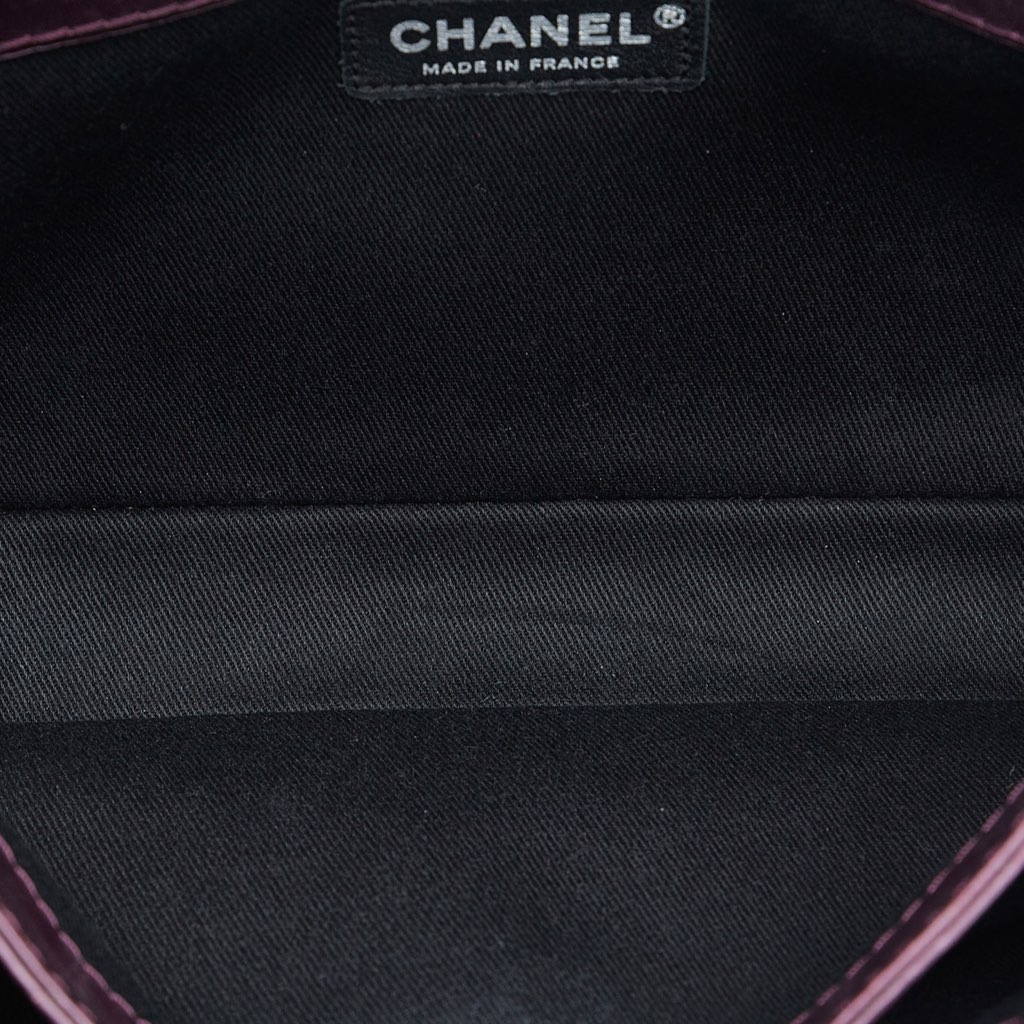 Chanel Glazed Matelasse Portobello Flap Bag - 5