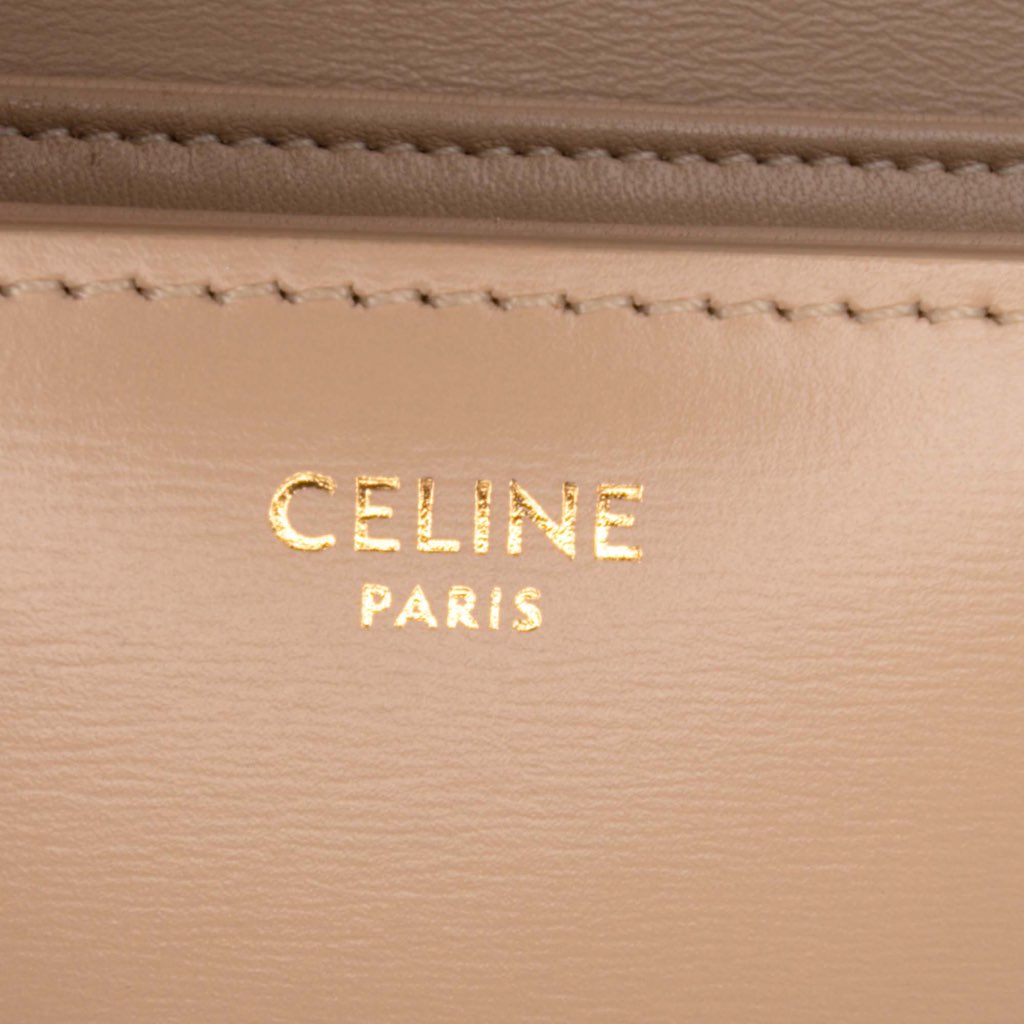 Celine Classique Shiny Calfskin Triomphe Crossbody - 5