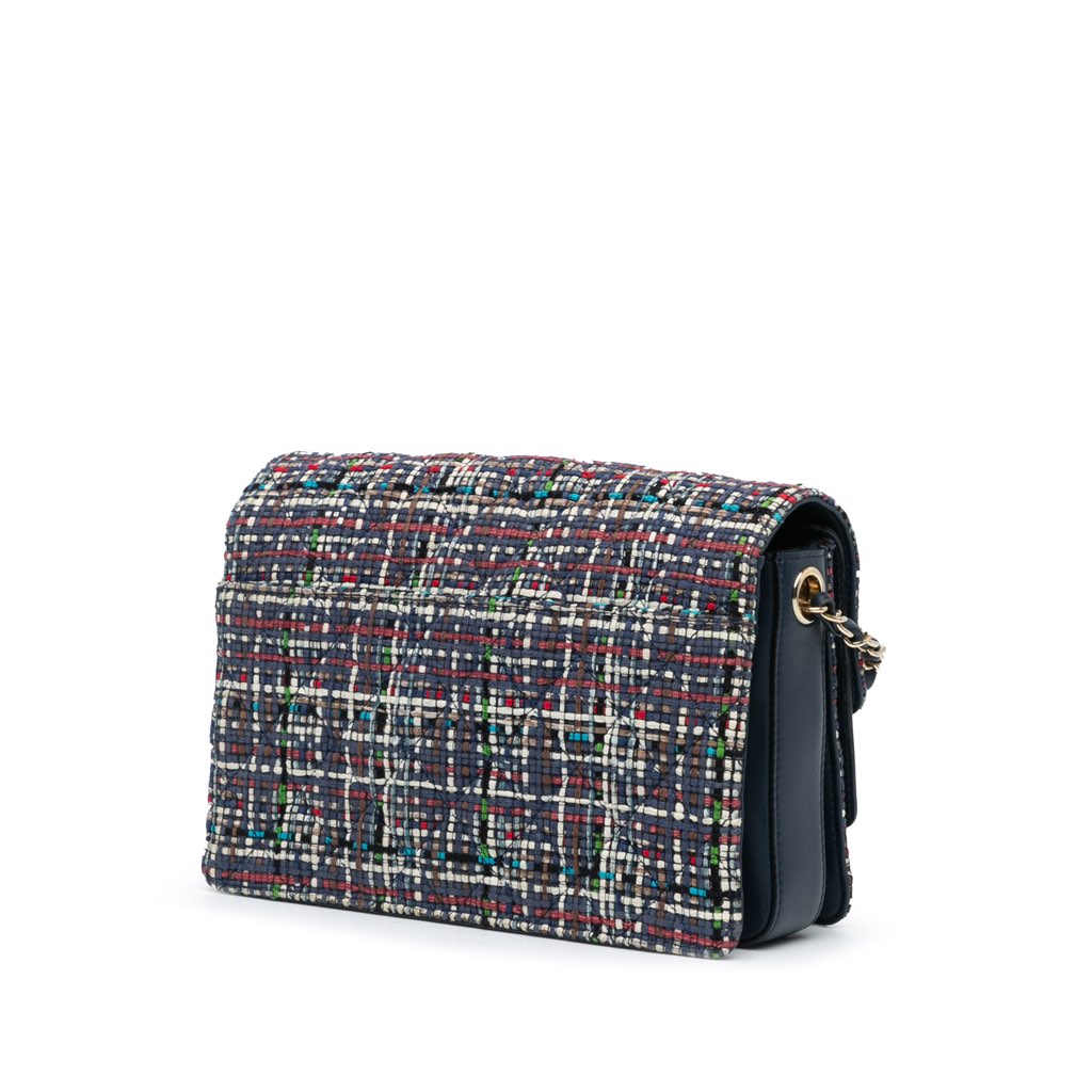 Chanel CC Multicolor Tweed Double Flap - 2