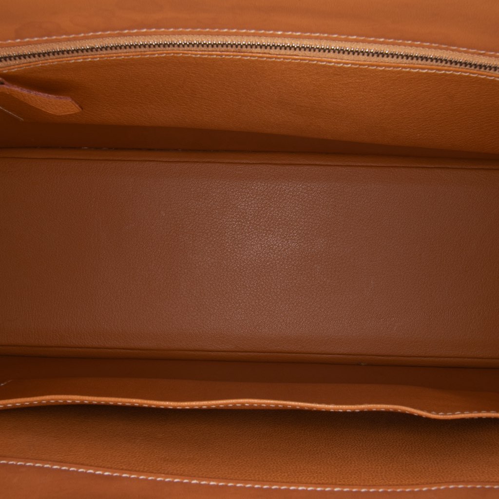 Hermès Barenia White Bus 40 - 4