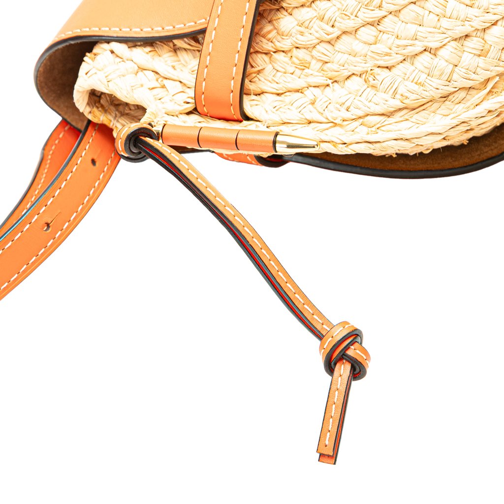 Loewe Medium Raffia Gate Crossbody - Image 11