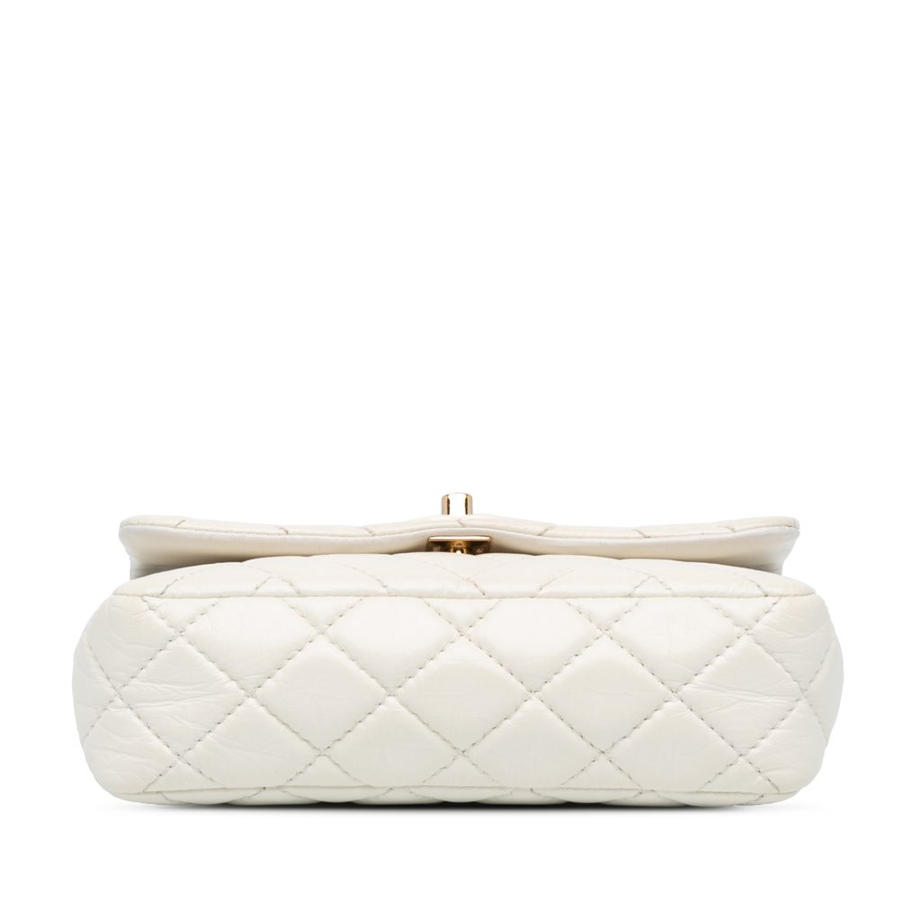 Chanel Small Mix Quilted Aged Calfskin New Clutch Flap - 3