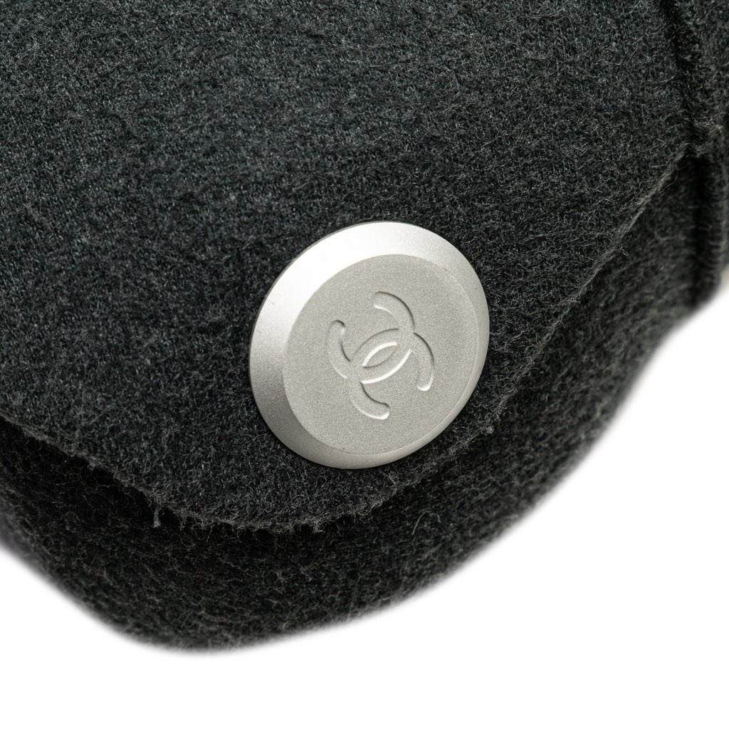 Chanel Felt Millennium Hard Case Crossbody - Image 11