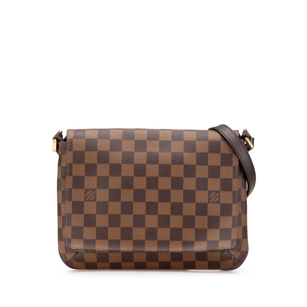 Louis Vuitton Damier Ebene Musette Tango Short Strap