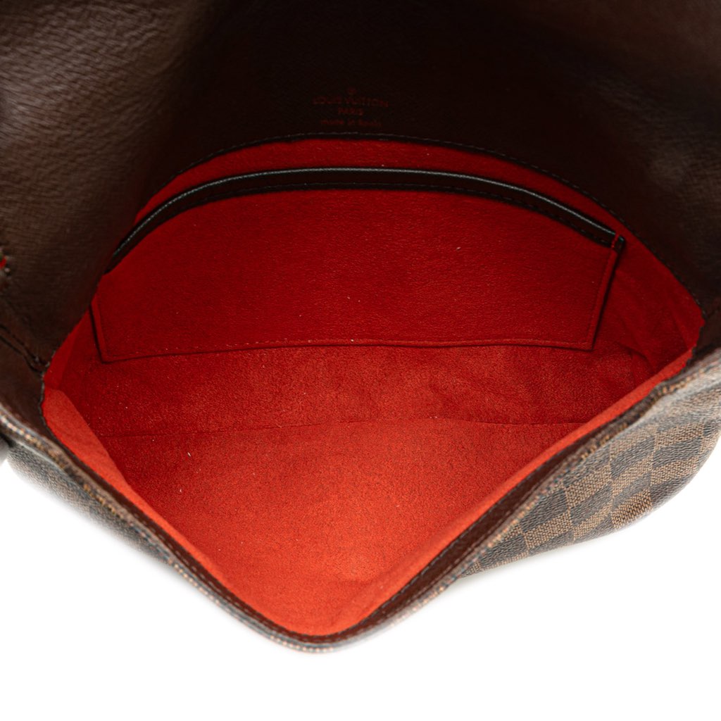 Louis Vuitton Damier Ebene Musette Tango Short Strap - 4