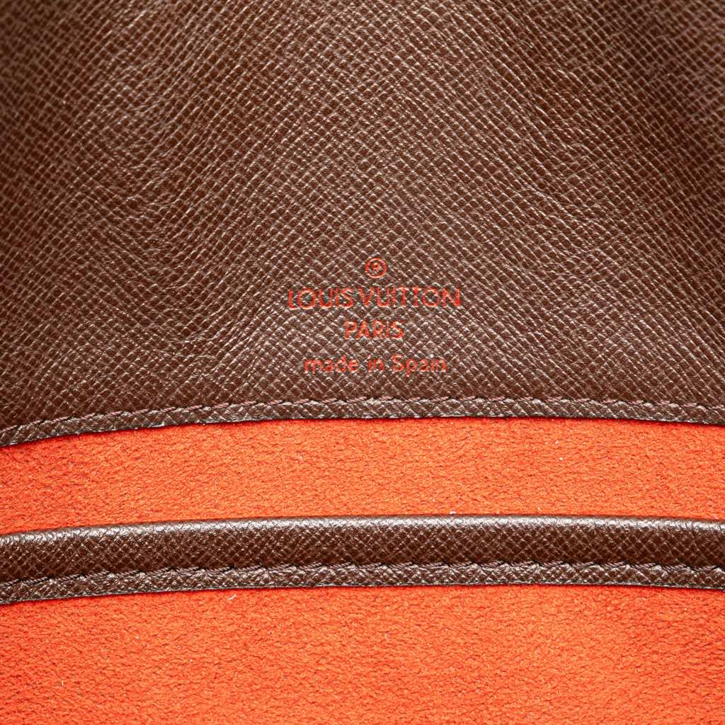 Louis Vuitton Damier Ebene Musette Tango Short Strap - Side view