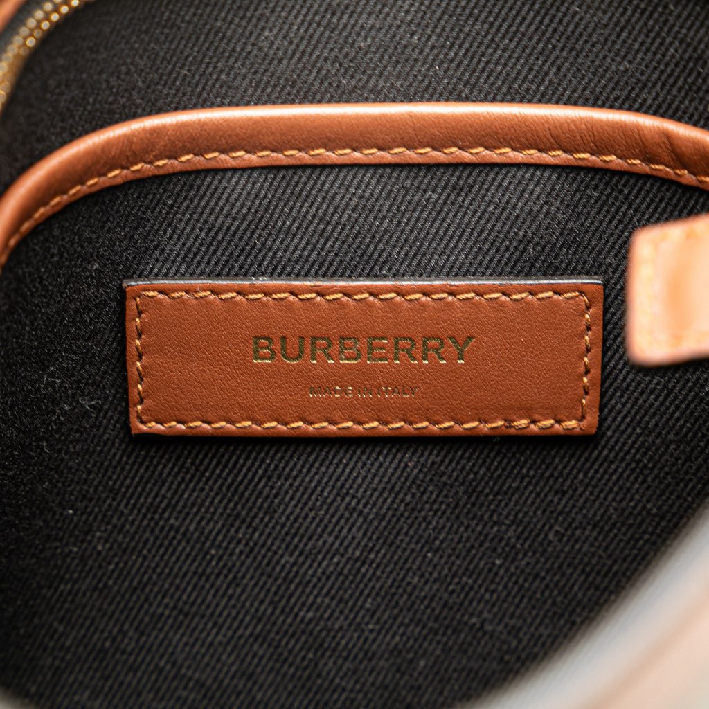 Burberry TB Monogram Coated Canvas Crossbody - 5