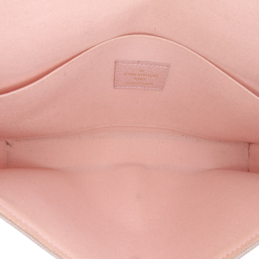 Louis Vuitton Damier Azur Pochette Felicie - Side view