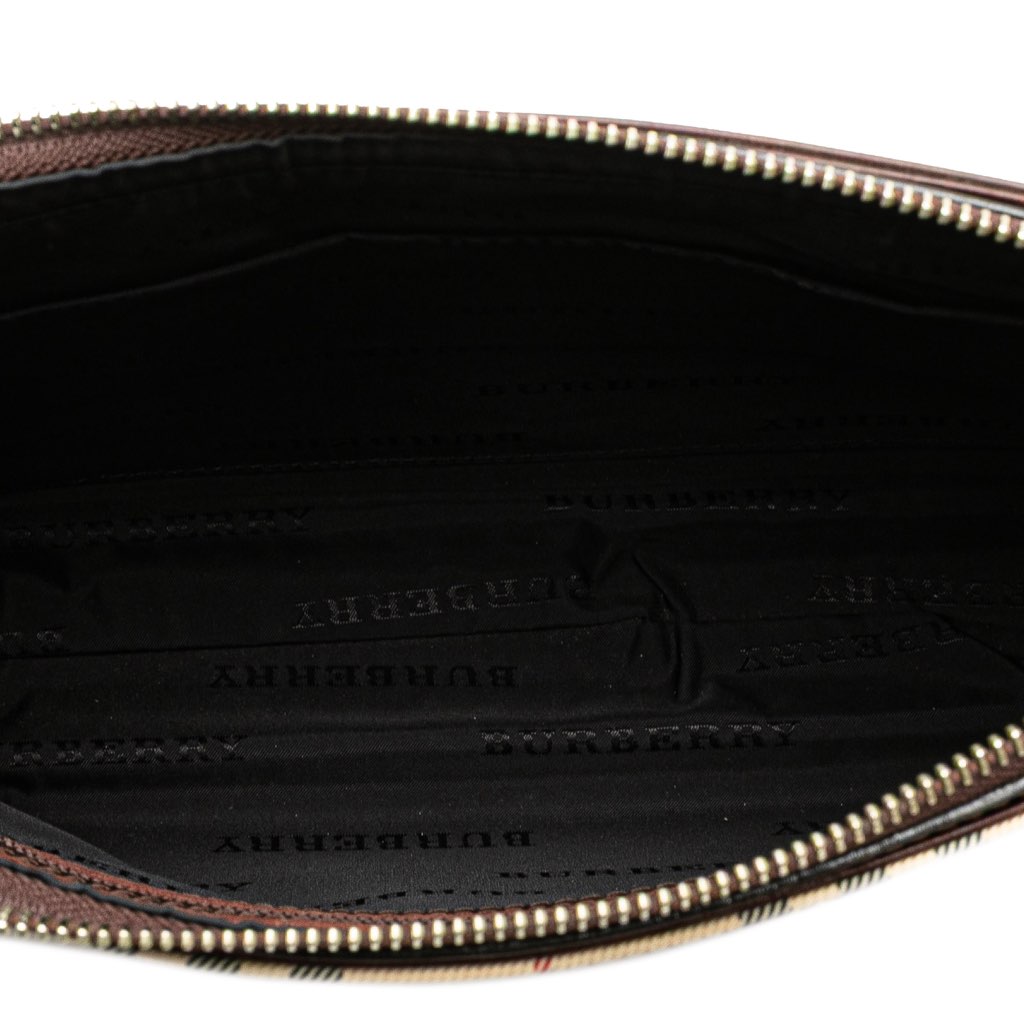 Burberry House Check Canvas Crossbody - 4