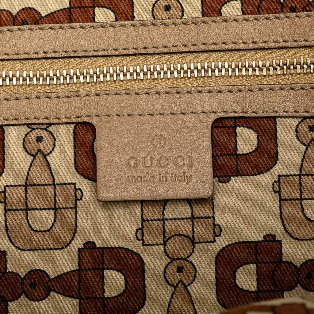 Gucci Medium Guccissima Web Britt Satchel - 5