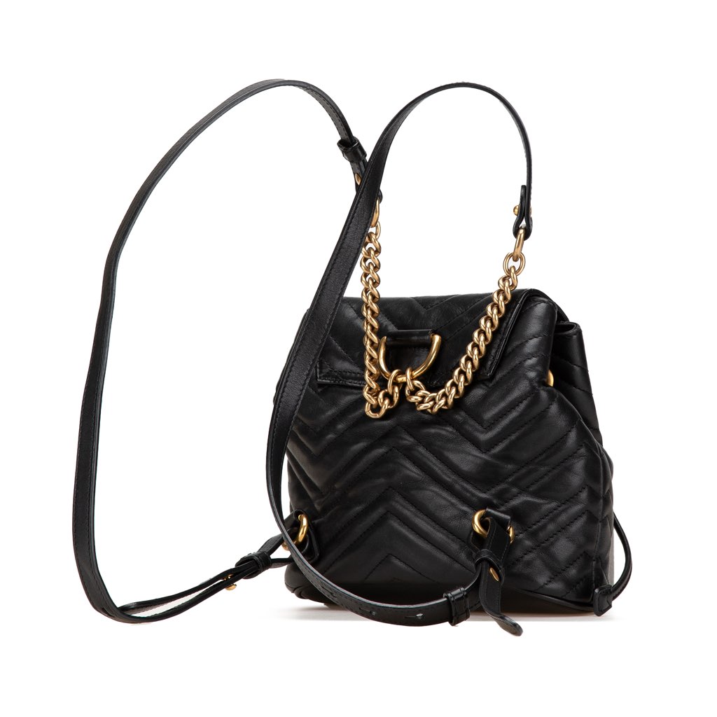 Gucci GG Marmont Matelasse Calfskin Backpack - 2