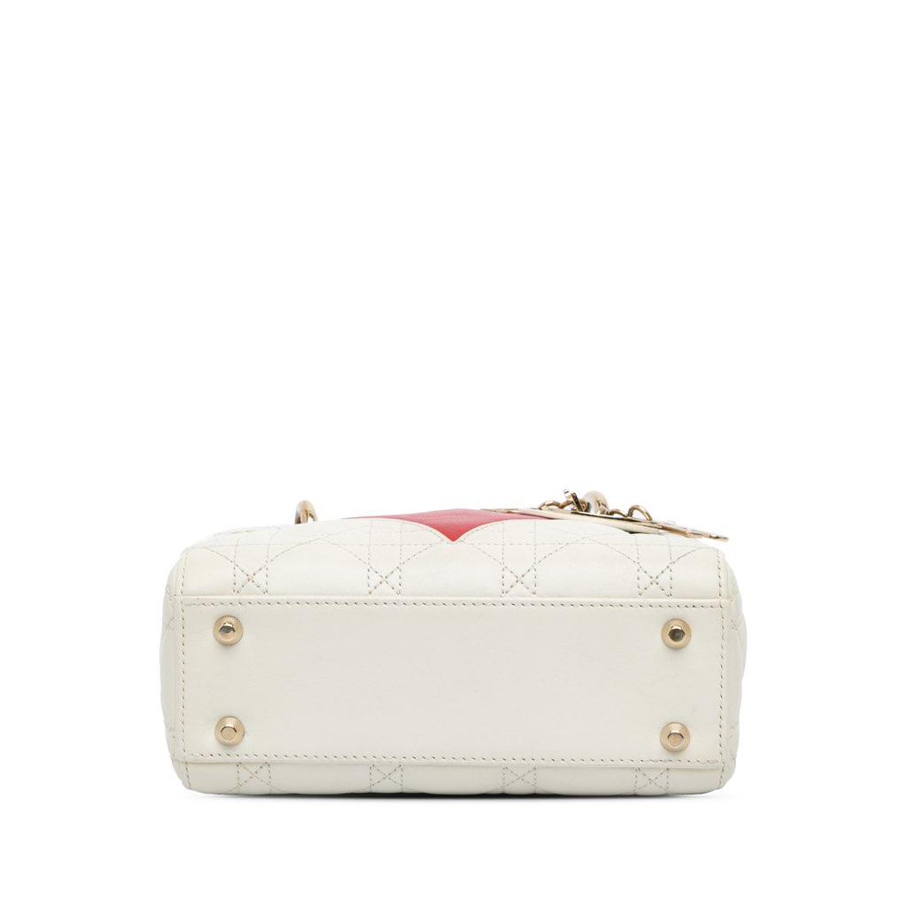 Dior DiorAmour Chinese Valentines Mini Lambskin Cannage Lady Dior - 3