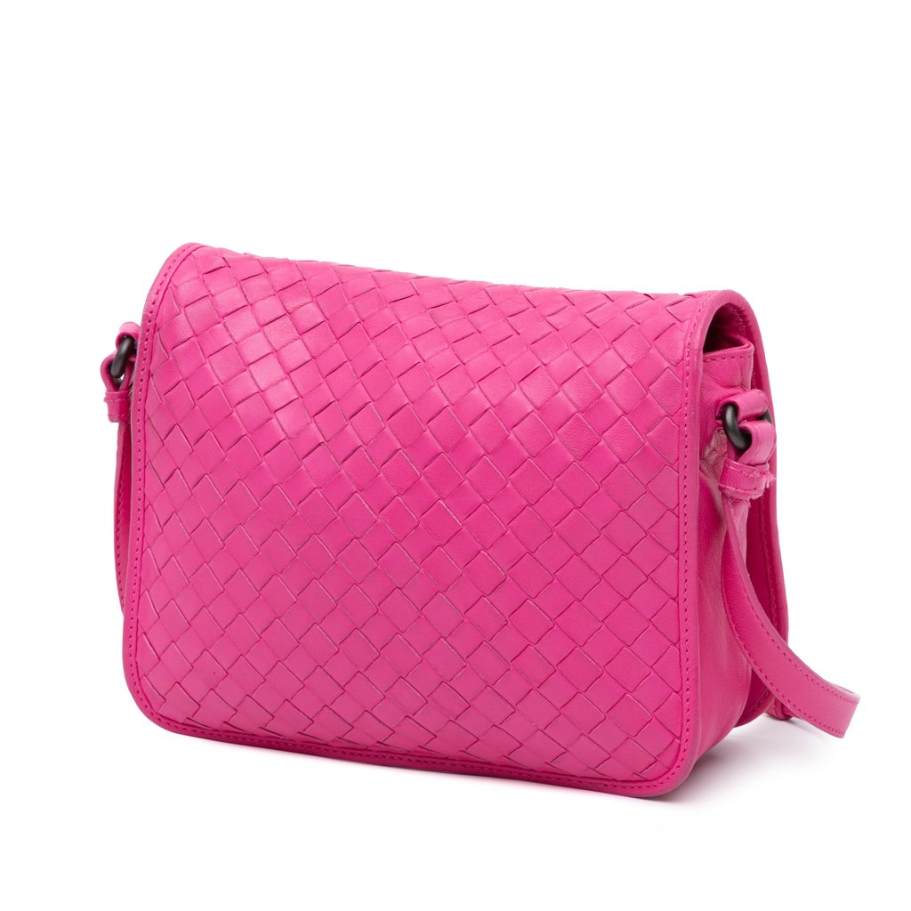 Bottega Veneta Nappa Intrecciato Flap Crossbody - 2