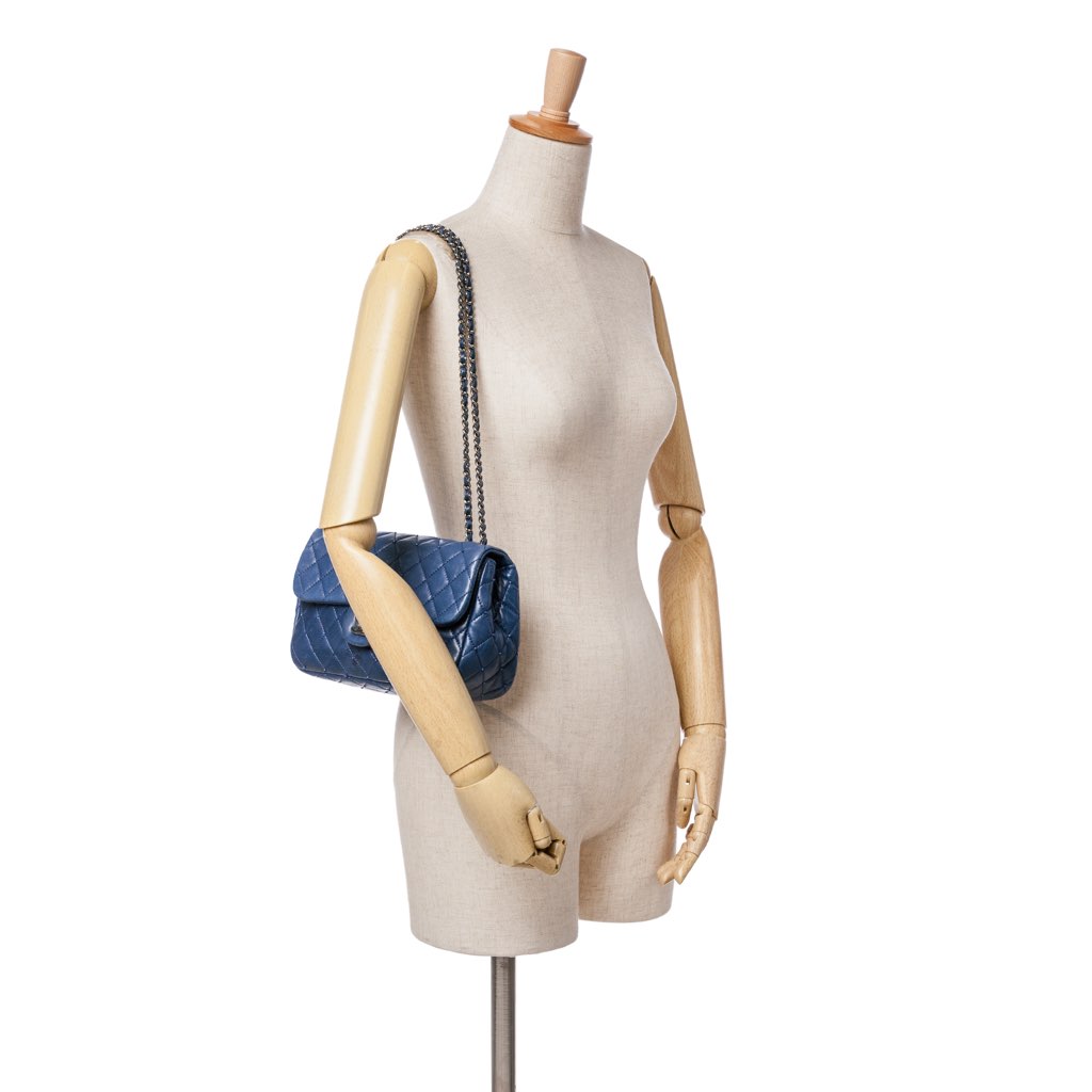 Chanel Small Quilted Lambskin Beaded Single Flap - Image 12