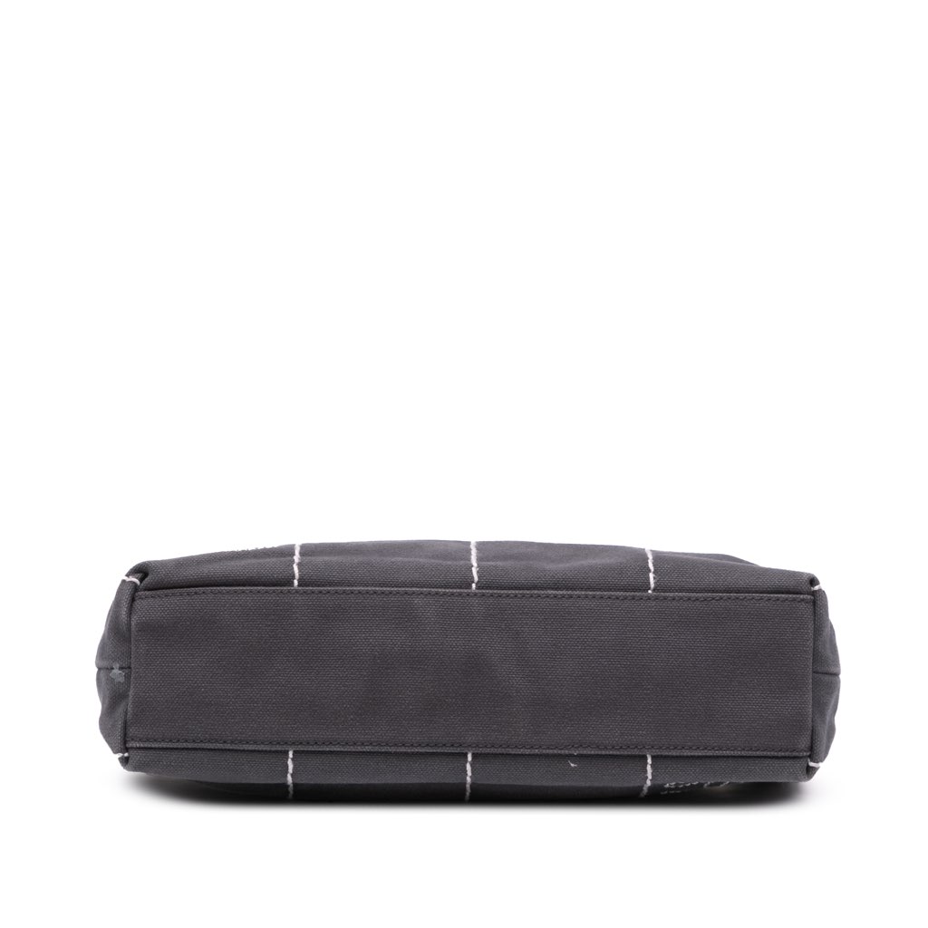 Chanel CC Chocolate Bar Canvas Shoulder Bag - 3