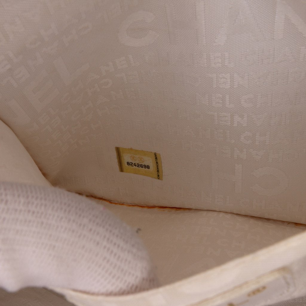 Chanel CC Chocolate Bar Canvas Shoulder Bag - 5