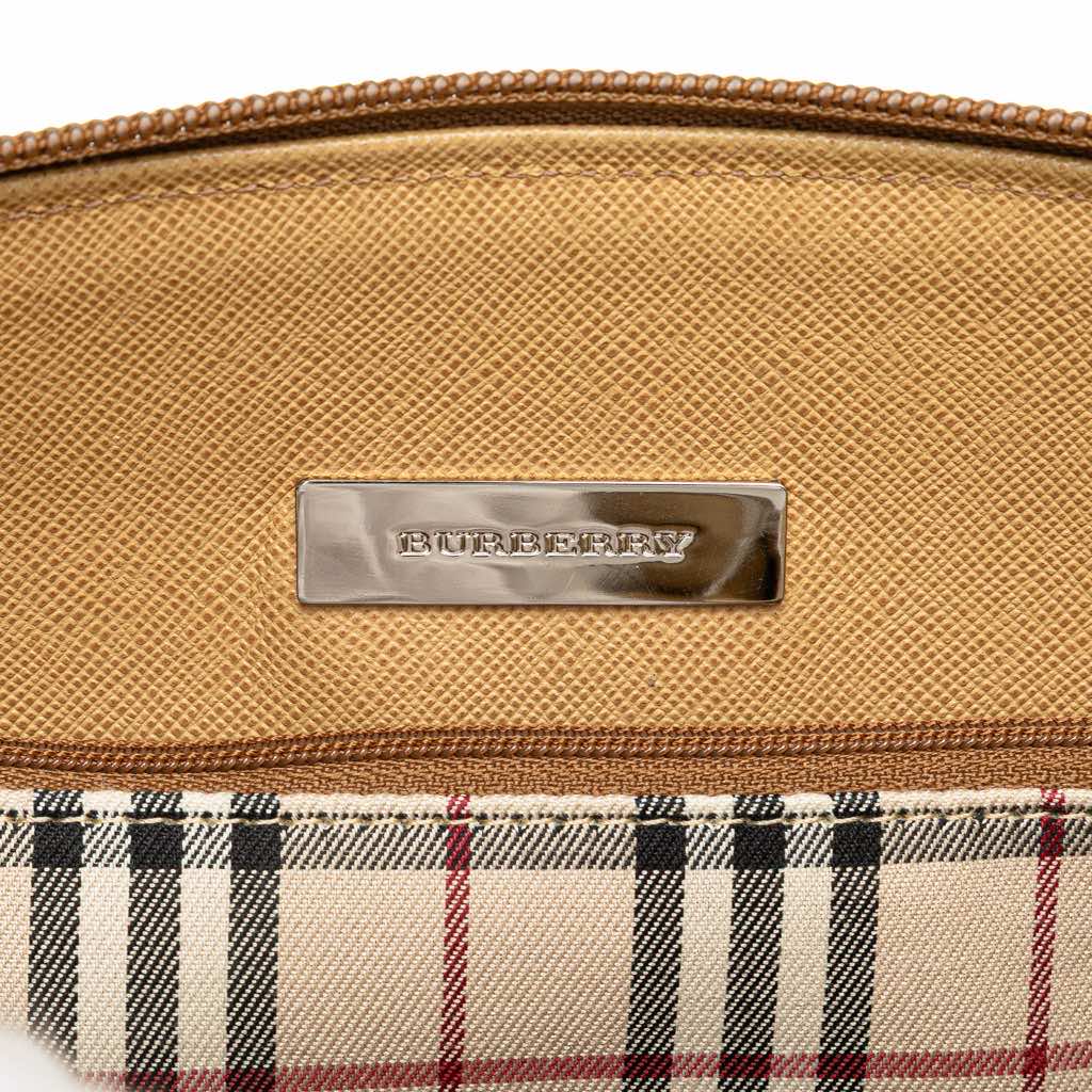 Burberry Leather Handbag - Side view