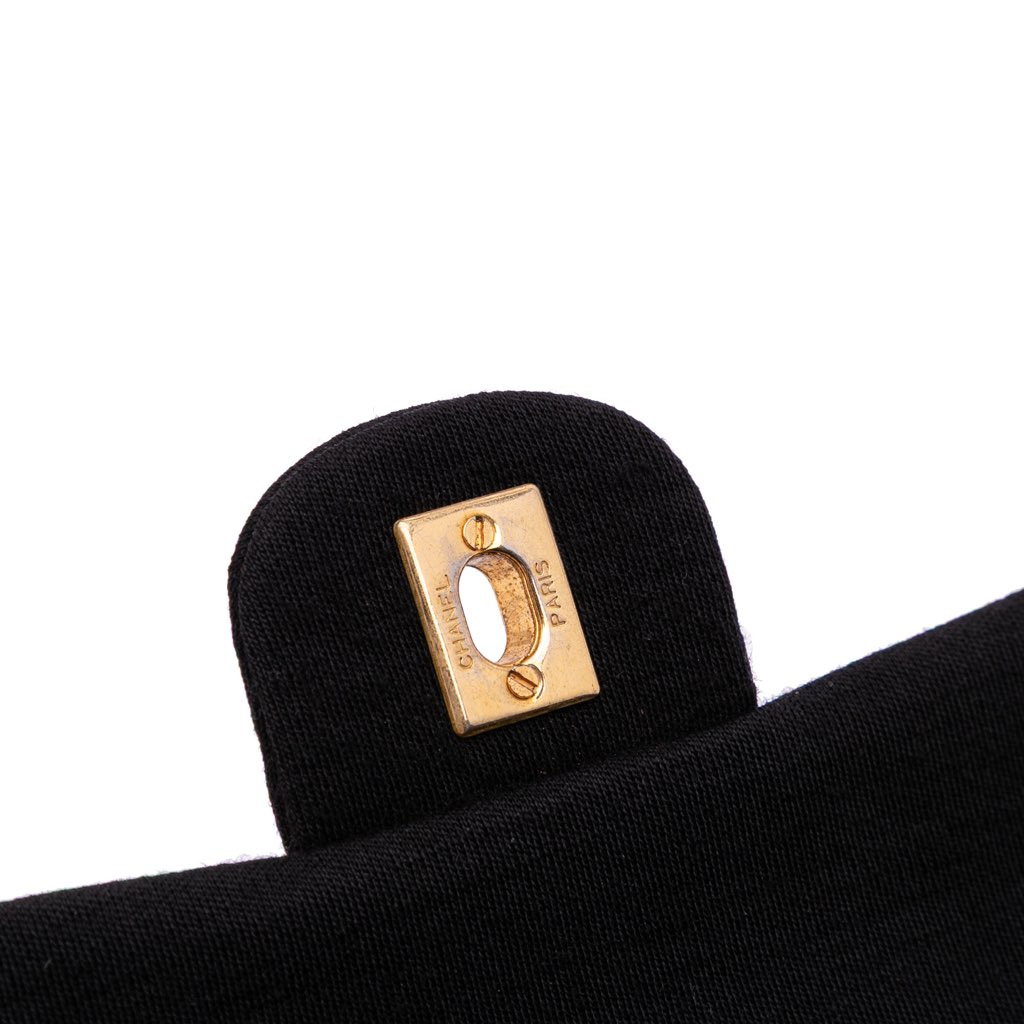 Chanel Small Classic Jersey Double Flap - Image 10