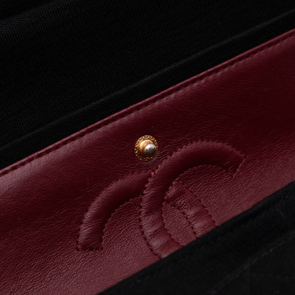 Chanel Small Classic Jersey Double Flap - Image 11