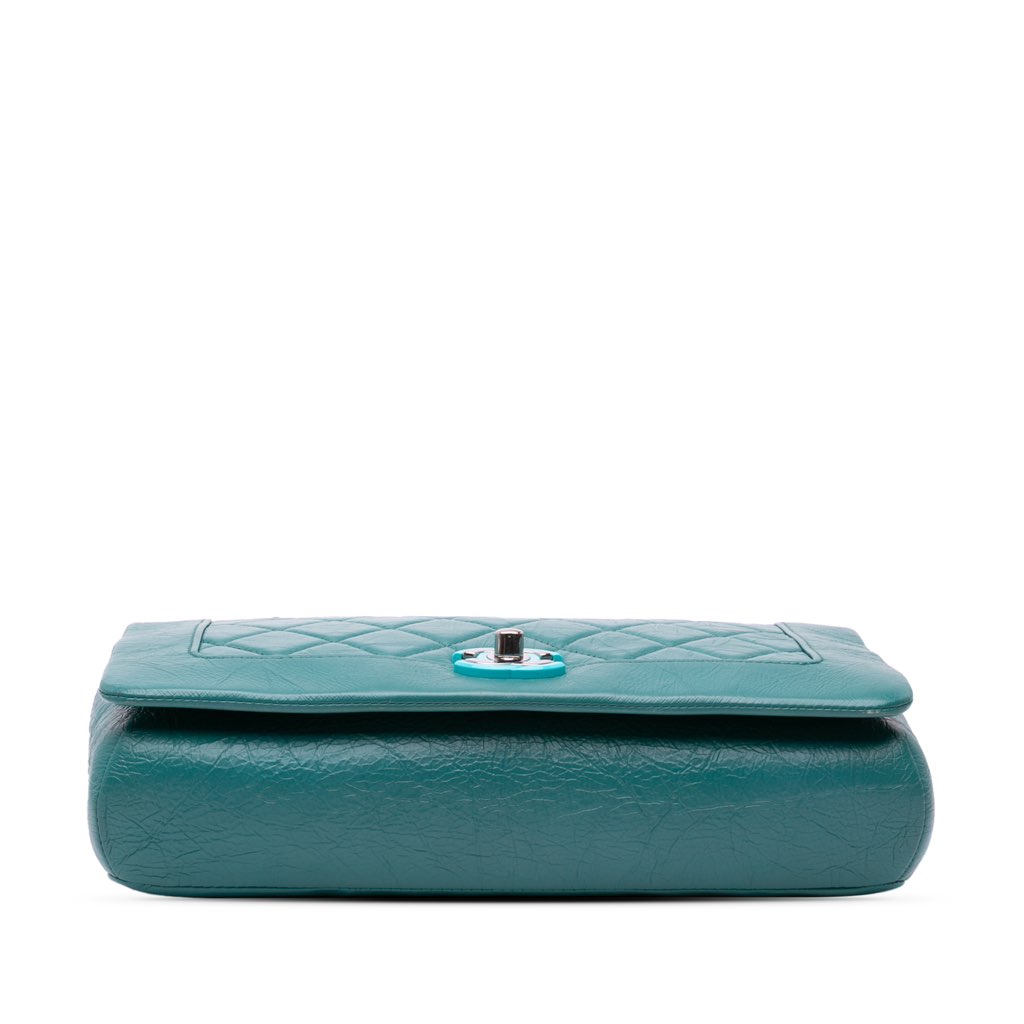 Chanel Medium Crumpled Calfskin Bi Vintage Full Flap - 3