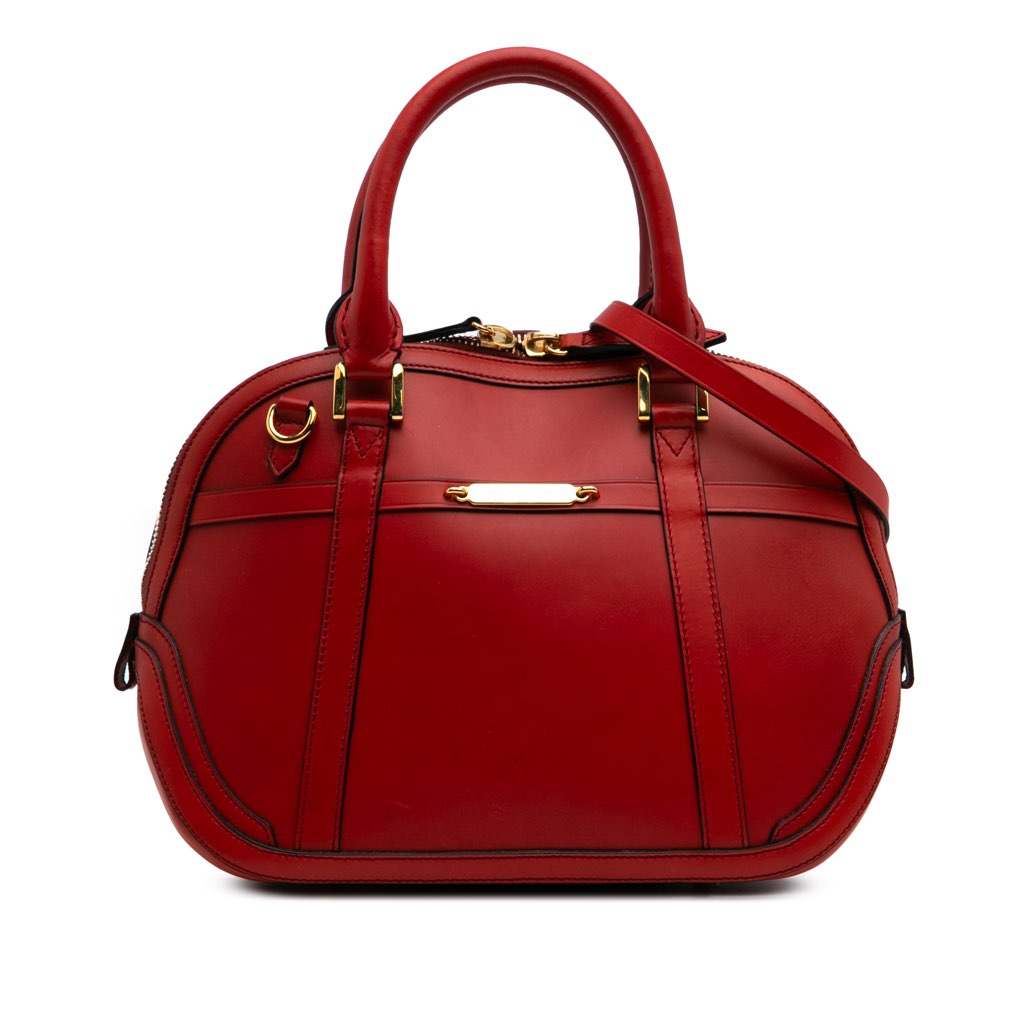 Burberry Medium Calfskin Orchard Bowling Bag