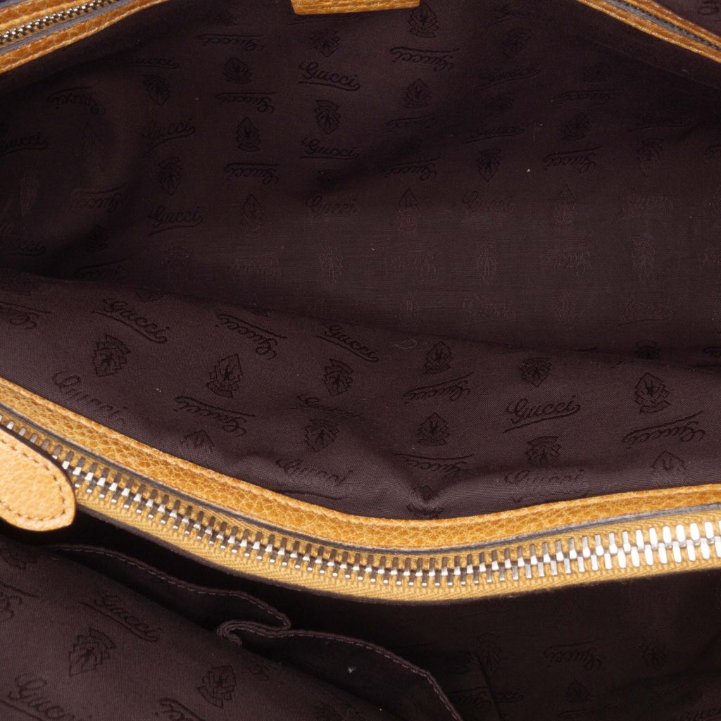 Gucci Medium GG Canvas Bamboo Libeccio Tote - 4