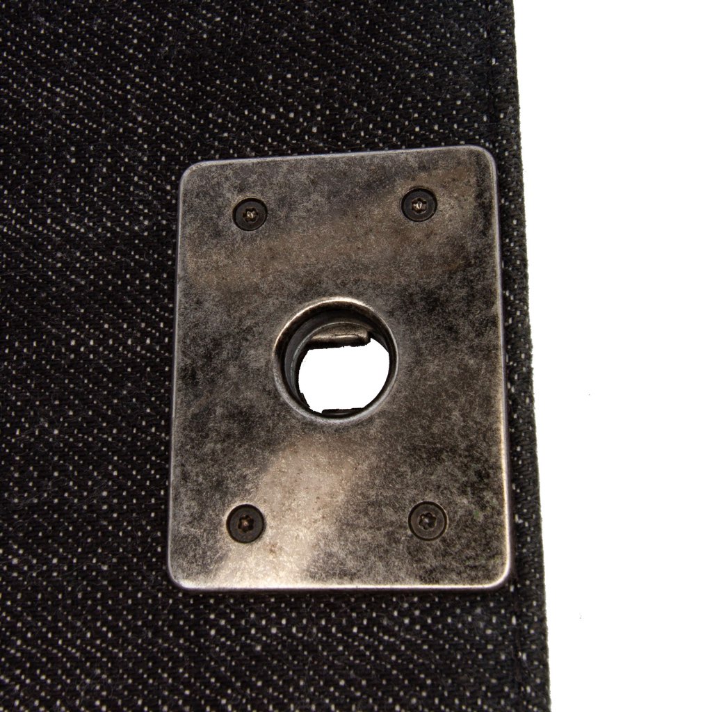 Chanel Medium Quilted Denim Boy Flap - Detail 2