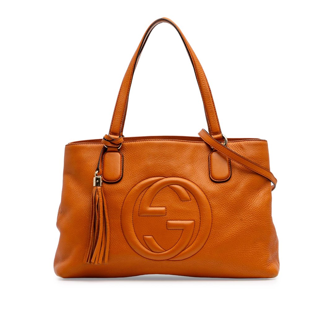 Gucci Medium Leather Soho Working Satchel