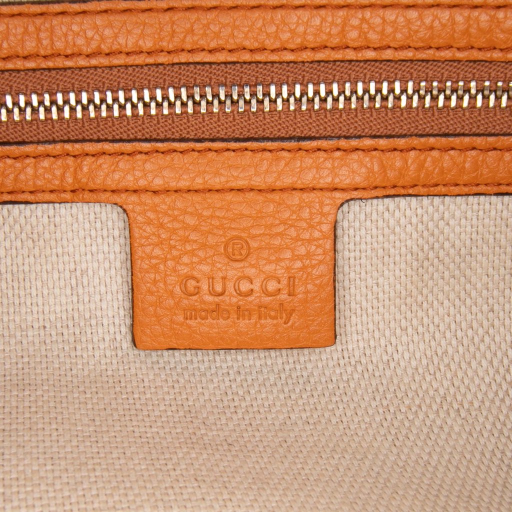 Gucci Medium Leather Soho Working Satchel - 5