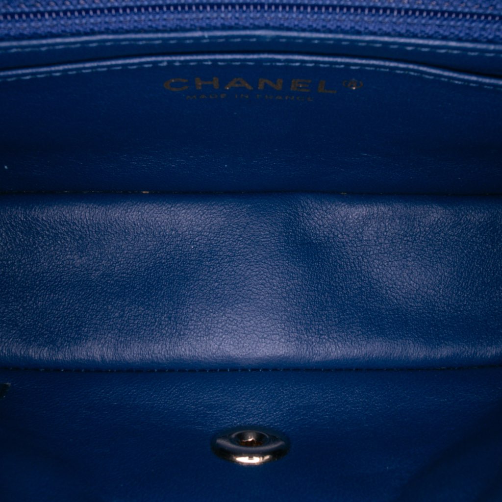 Chanel Mini Rectangular Multicolor Classic Denim Single Flap - 4