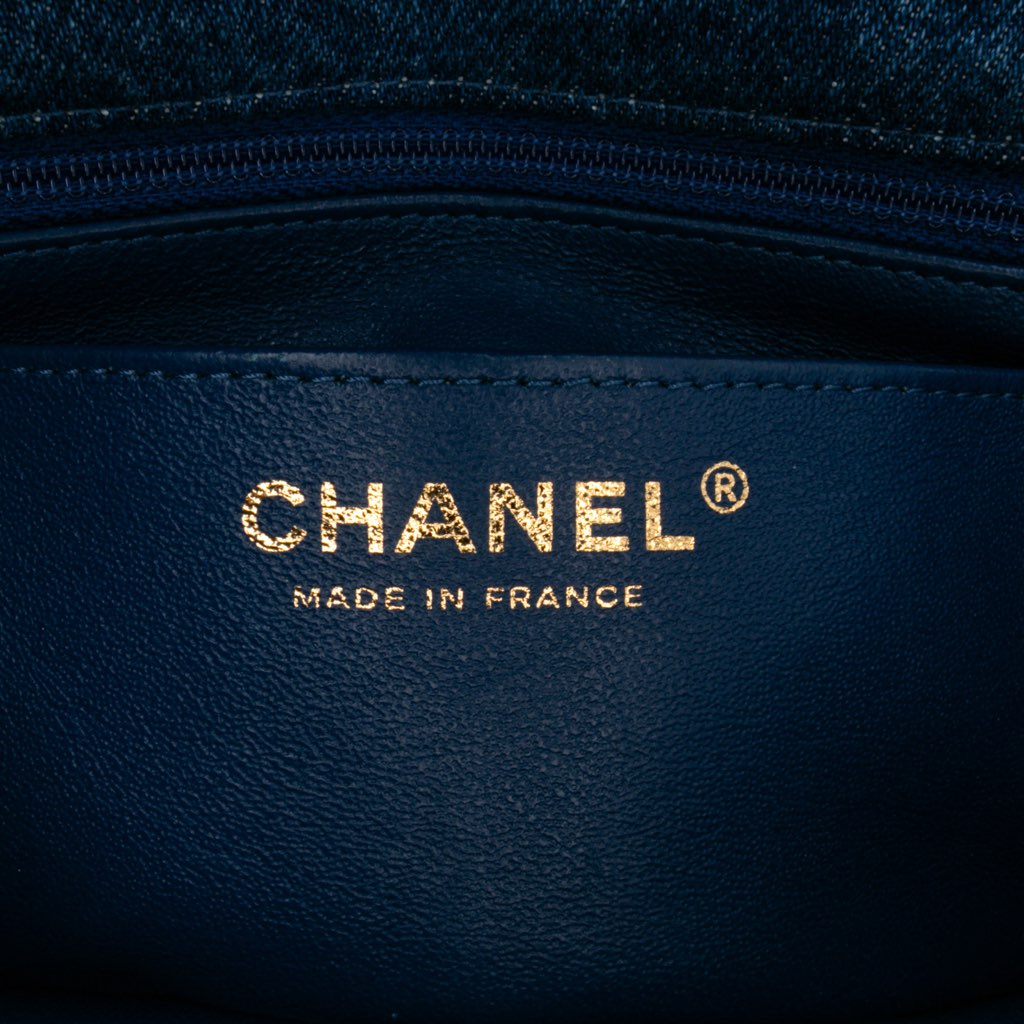 Chanel Mini Rectangular Multicolor Classic Denim Single Flap - 5