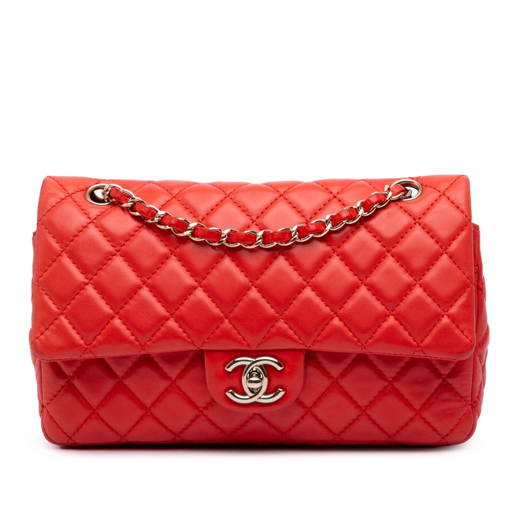 Chanel Medium Classic Lambskin Double Flap