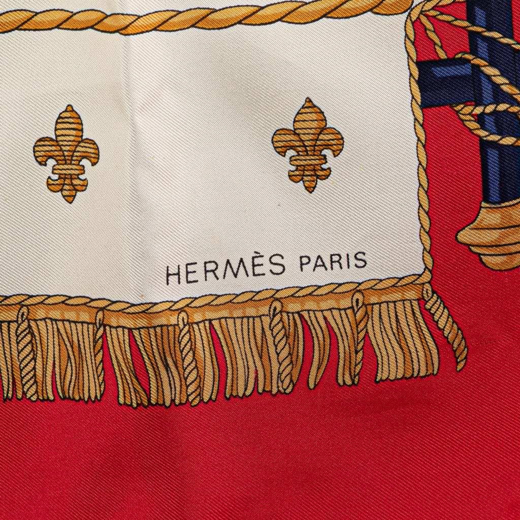 Hermès Vue Du Carosse De La Galere La Reale Silk Scarf - Image 6