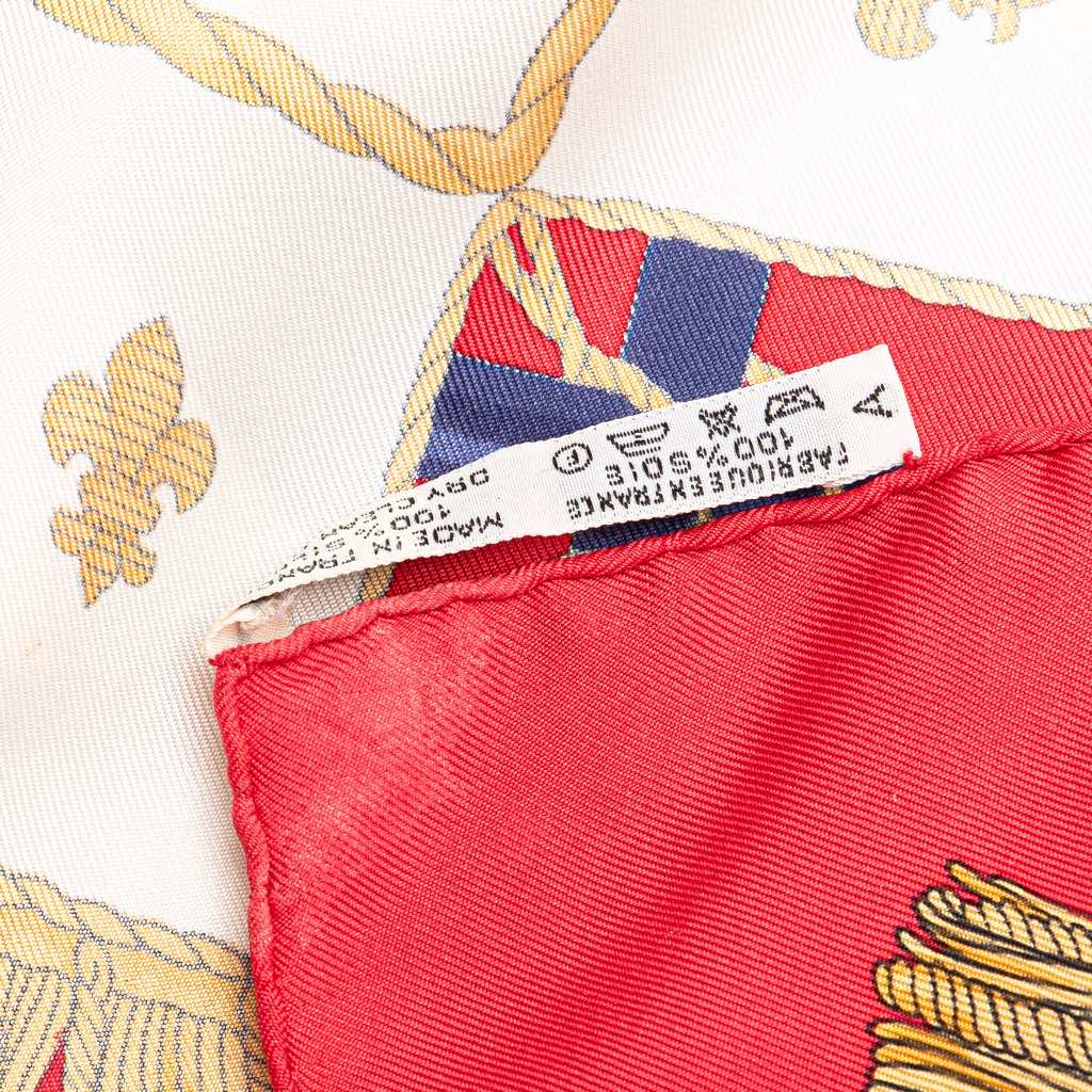 Hermès Vue Du Carosse De La Galere La Reale Silk Scarf - 4