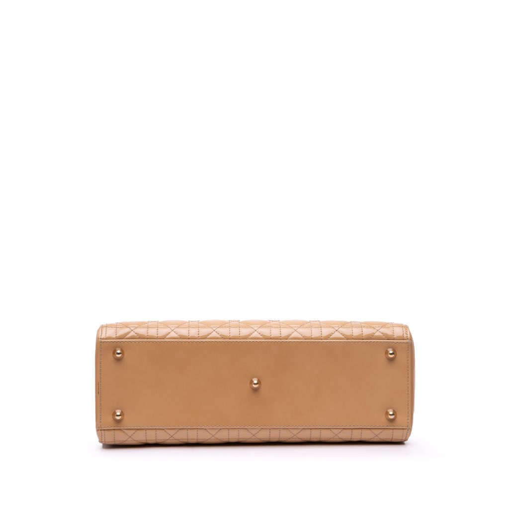 Dior Large Patent Cannage Lady Dior - Image 6