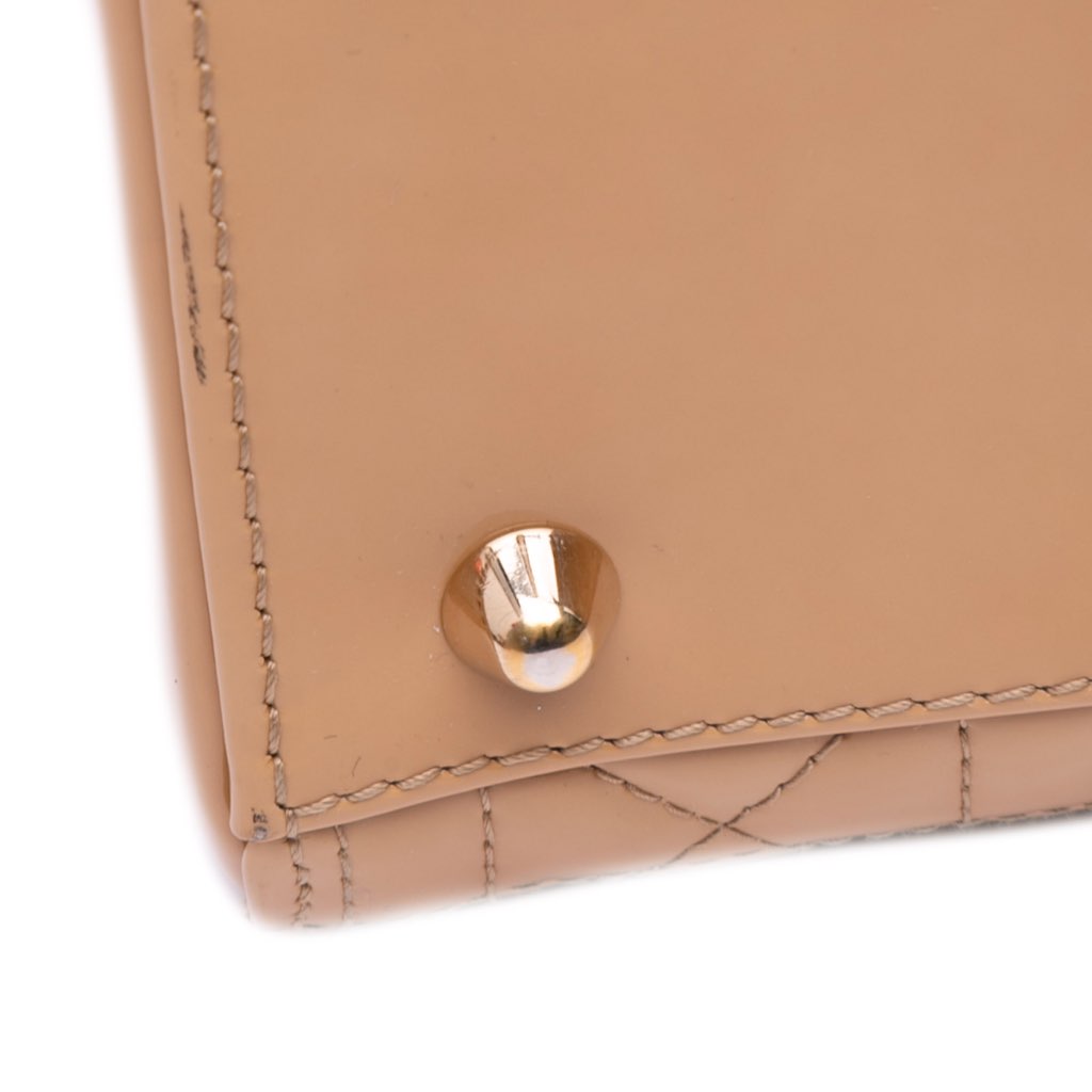 Dior Large Patent Cannage Lady Dior - Image 11