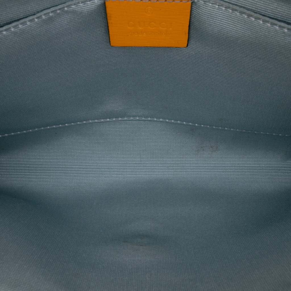 Gucci Raffia Horsebit 1955 Chain Crossbody - 4