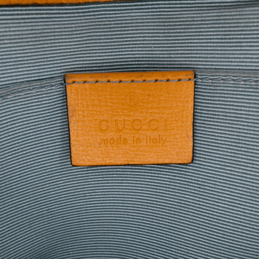 Gucci Raffia Horsebit 1955 Chain Crossbody - Side view