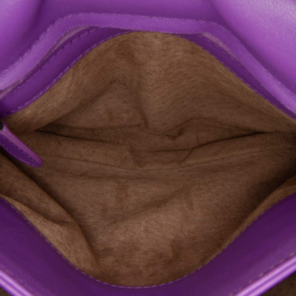 Bottega Veneta Small Nappa Intrecciato Olimpia Shoulder Bag - Side view