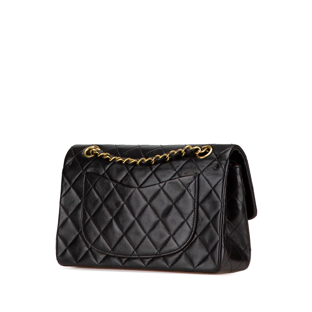 Chanel Small Classic Lambskin Double Flap - 2